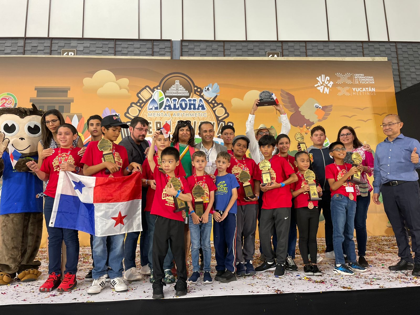 ¡Viva Panamá! Niños panameños ganan el primer lugar